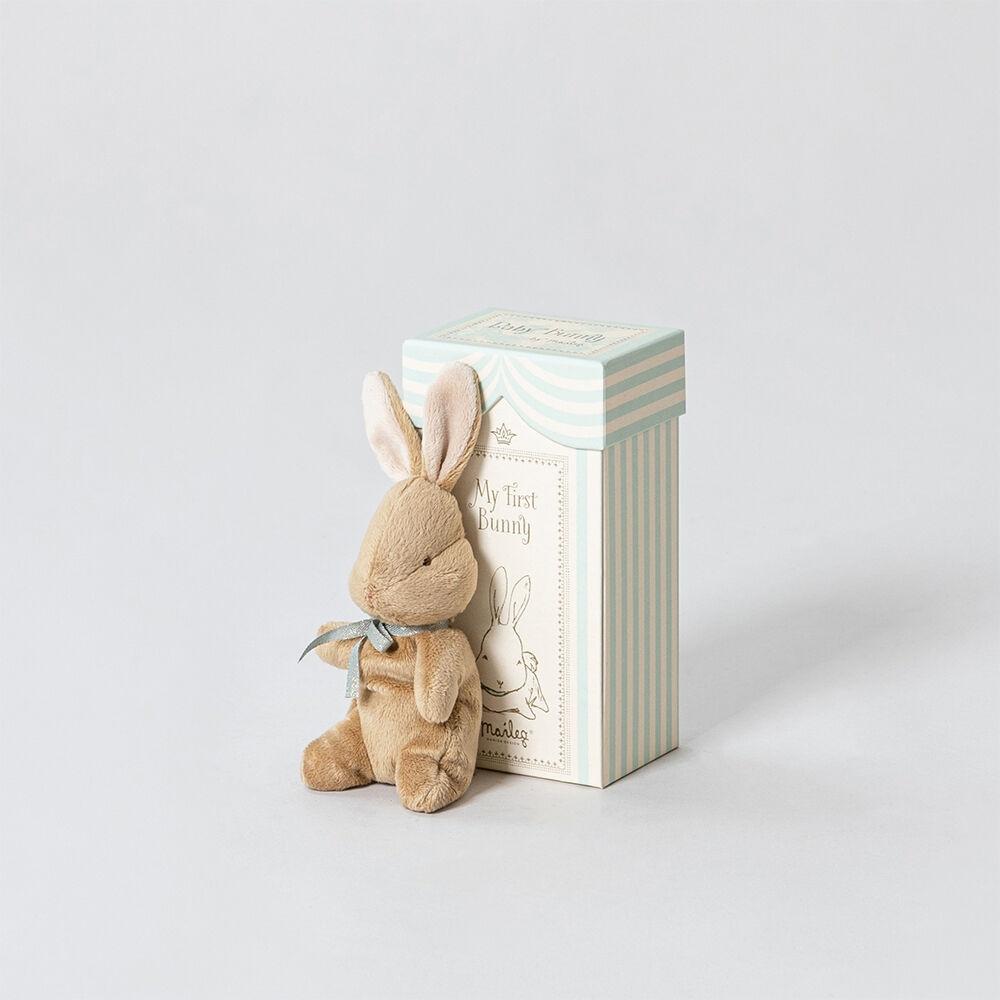Maileg 메일레그 유기농애착인형 My First Bunny - Light Blue