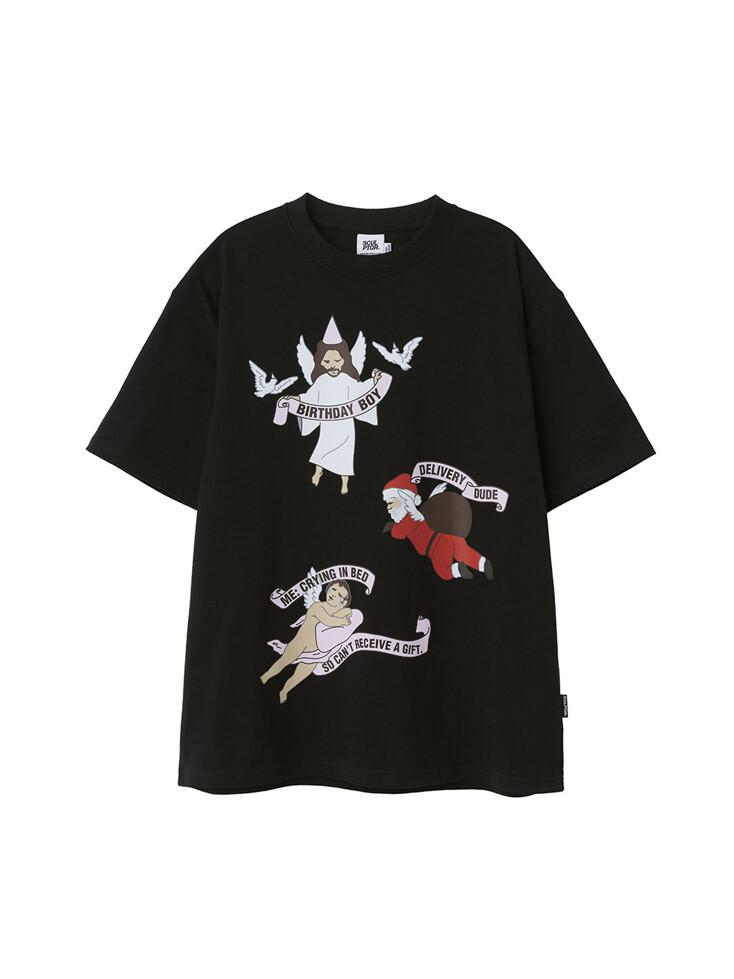Ugly Christmas Tee Black