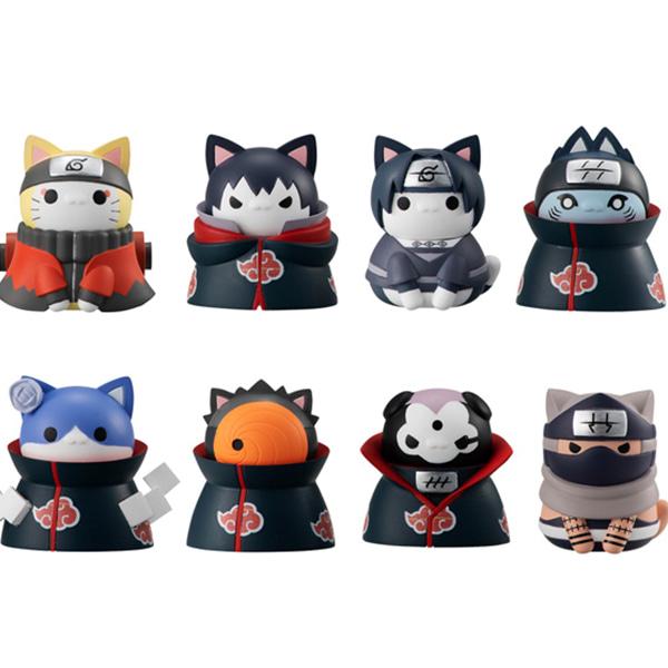 [26년 07월 발매] 메가하우스 나루토 메가캣 프로젝트 냐루토 미니 피규어 나뭇잎 마을 공방전편 단품 (랜덤)