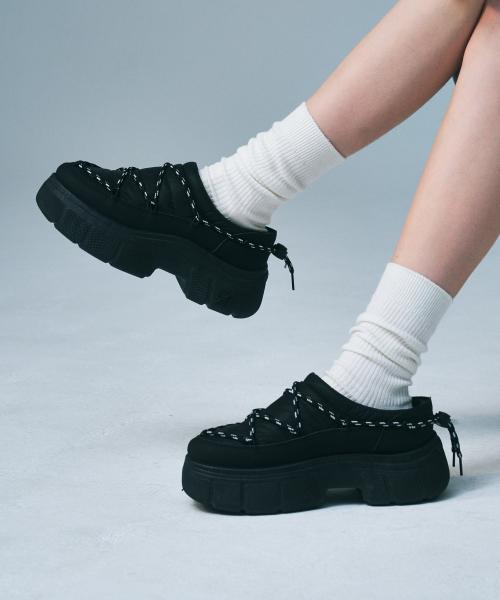 푸퍼 패딩 클로그  412440001 (6cm)