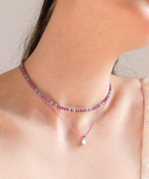 플뢰르 펜던트 네크리스 세트 (3COL)