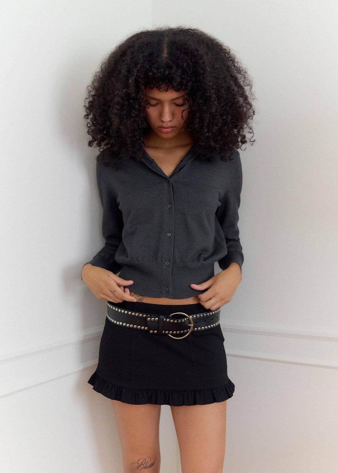 Sydney Cardigan - Charcoal / XS