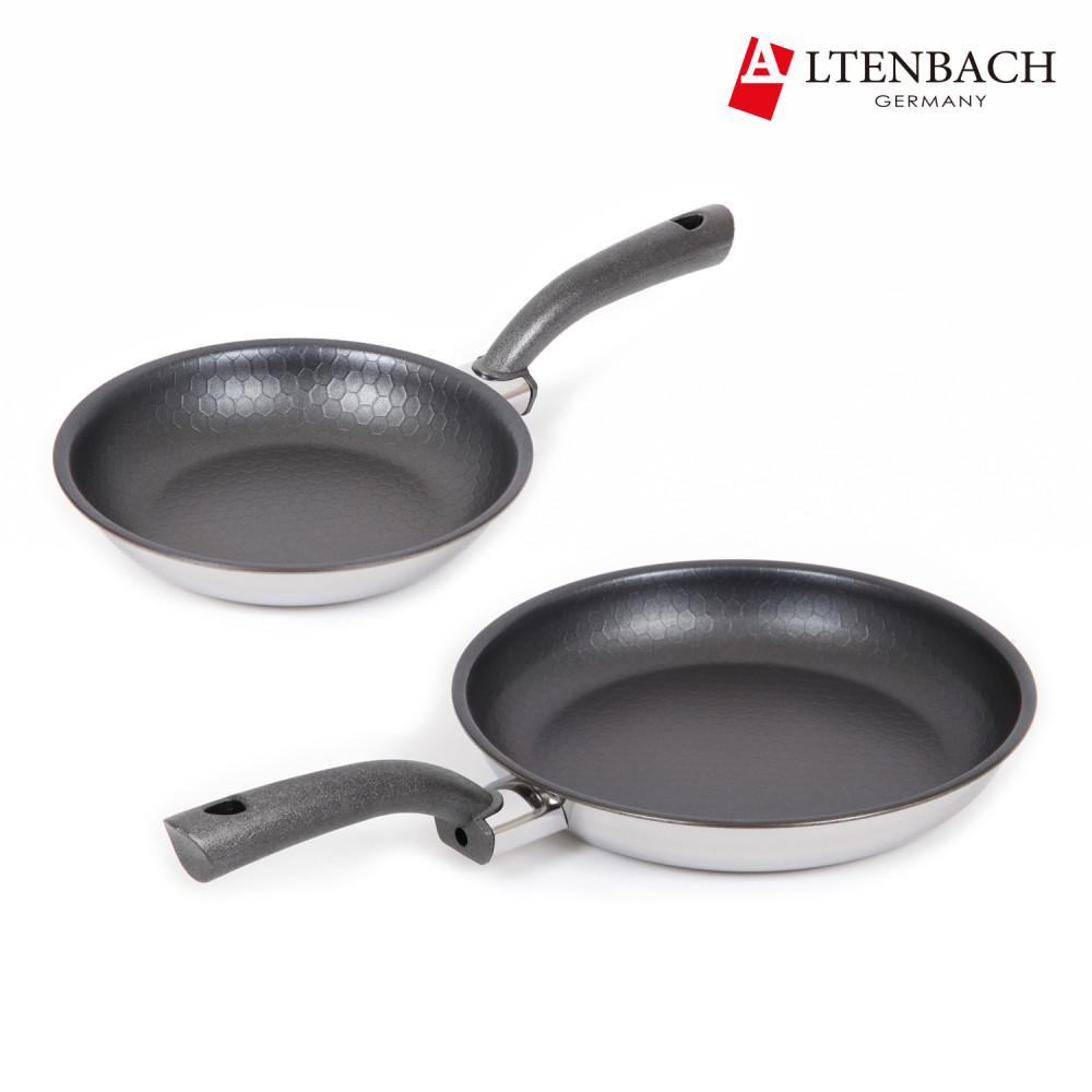 [알텐바흐] 엑스클립스 통5중 스테인리스 프라이팬 2종세트