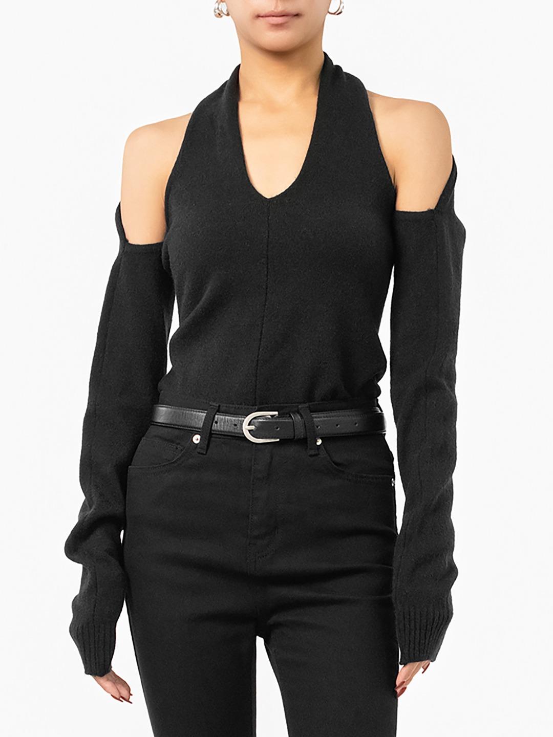 듀얼 볼레로 니트