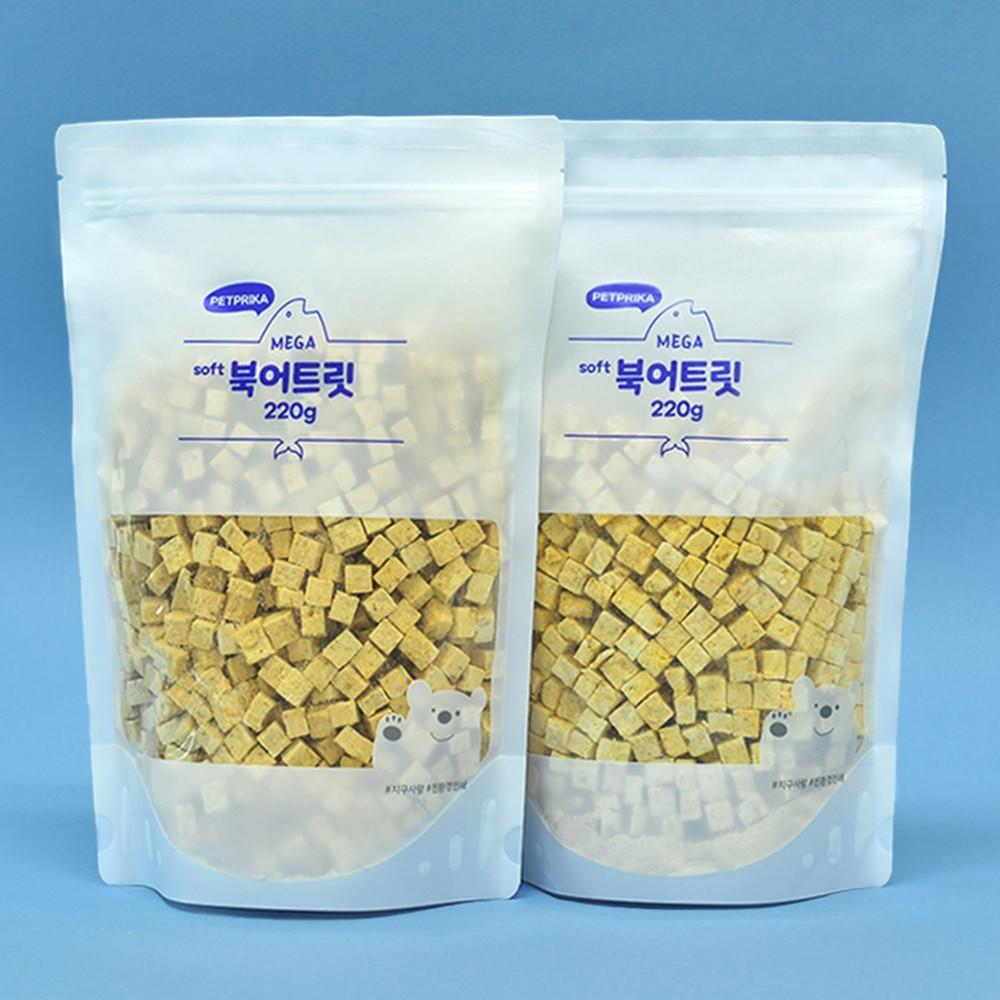 펫프리카 동결건조 메가 소프트 북어 트릿 대용량 440g 고양이 강아지 간식