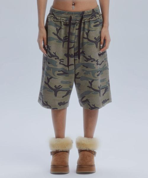 MILITRAY BERMUDA SWEAT SHORTS_CA