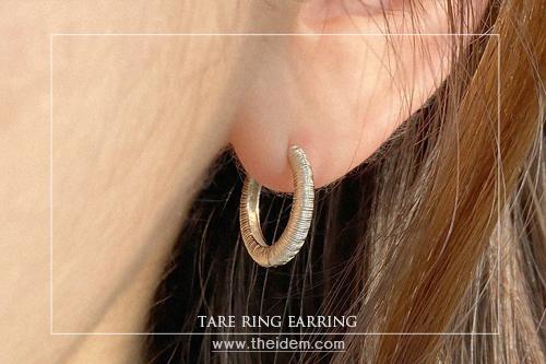 타래링귀걸이 - 2사이즈