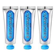 아토세이프 덴티 본조르노 레몬향 치석케어 치약  100g, 3개