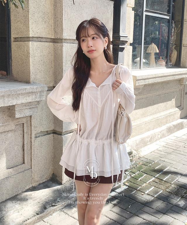 [#.New Arrival] 메리시 블라우스