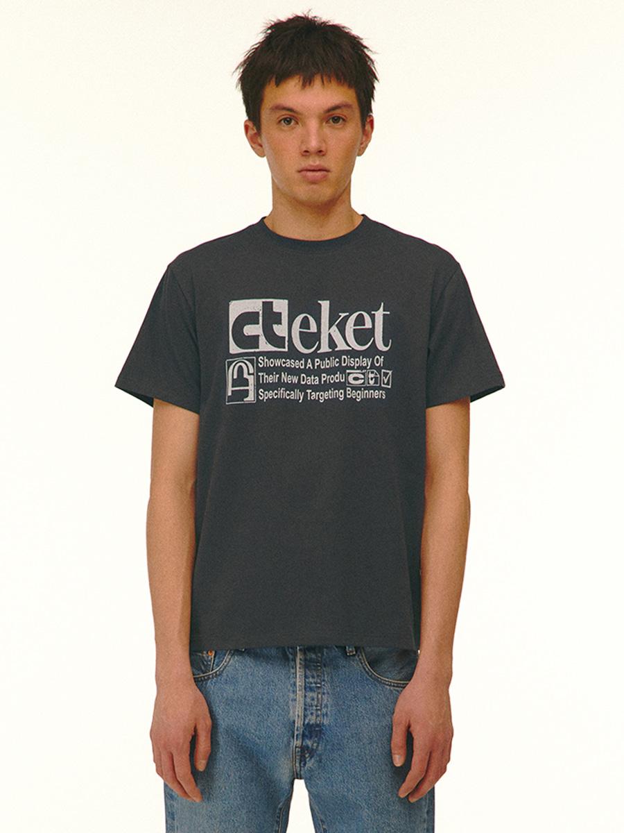 Plan Tee Charcoal