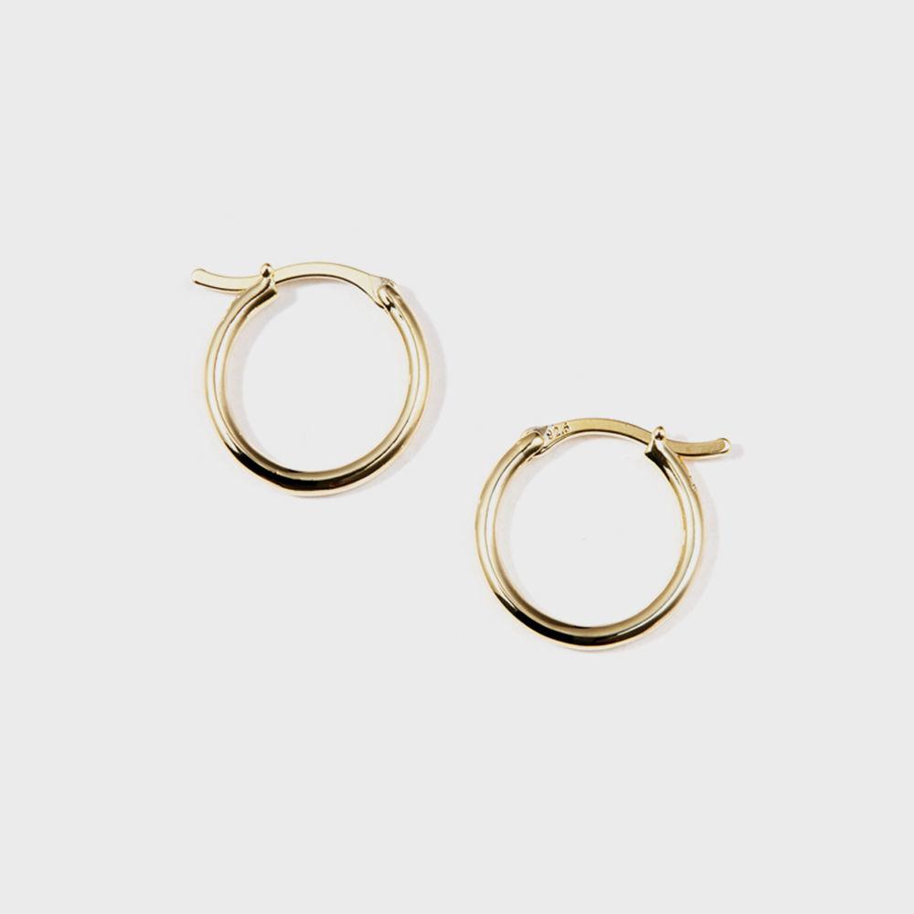 simple round earring S