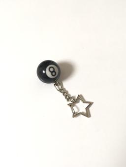 키라키링 에잇볼 키링 eightball keyring