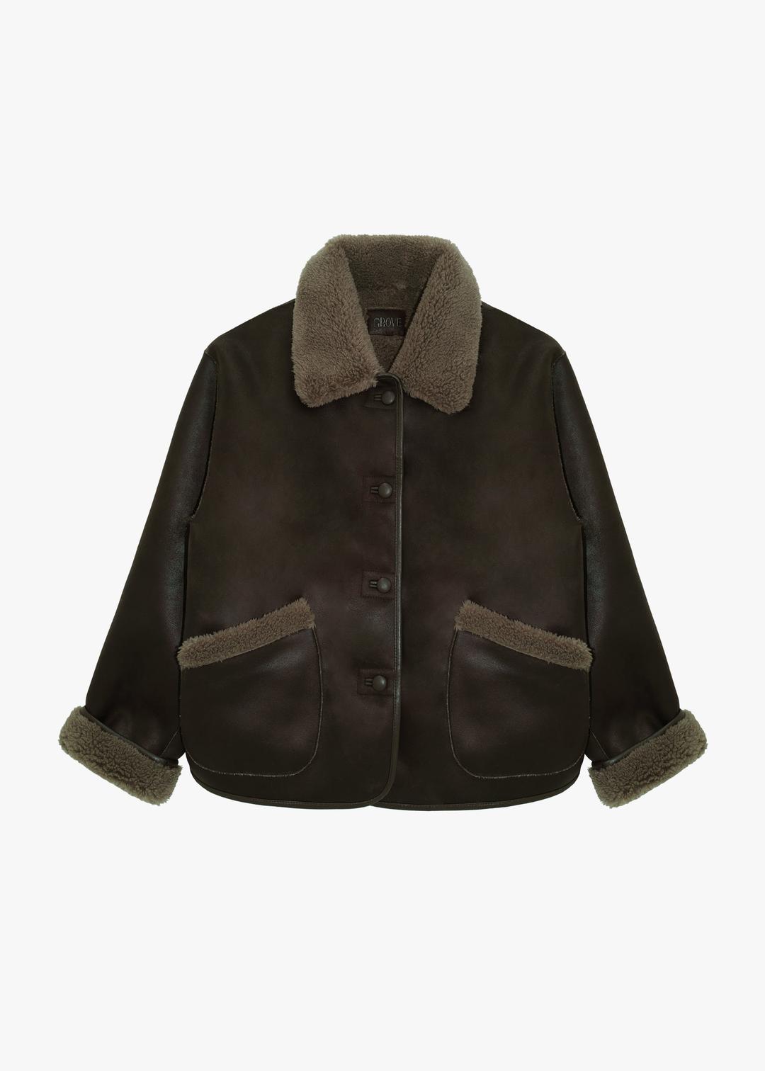 BRONZE SHEARING JUMPER [2COLOR]