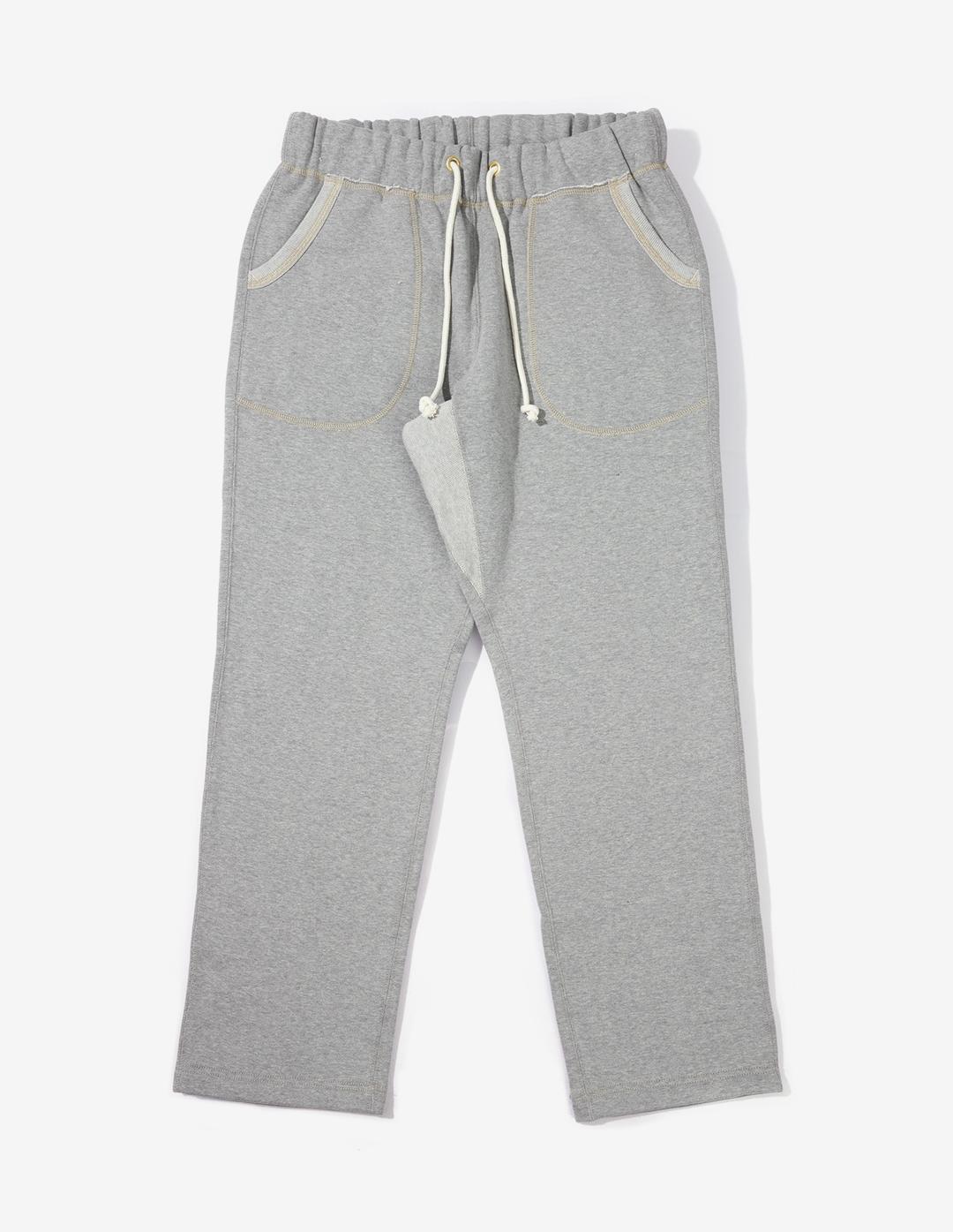 Loop Wheeled Sweat Pants (Gray)