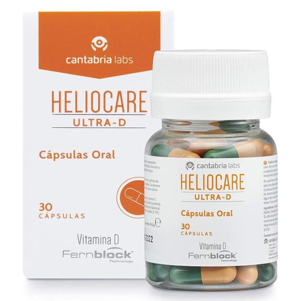 울트라 헬리오케어 울트라D 먹는 선크림 자외선차단제 30정 Heliocare 캡슐 [원산지:스페인]