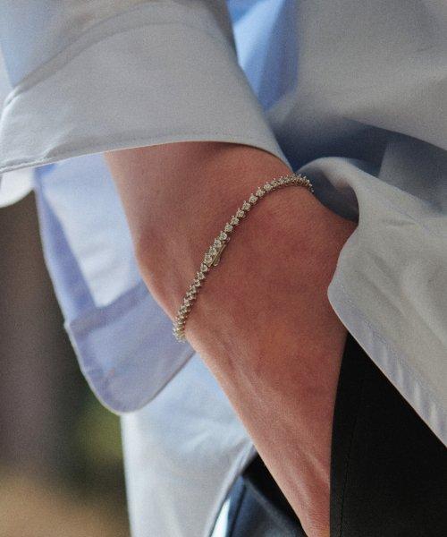 [925 silver] Huit.silver.70 / anse dew bracelet