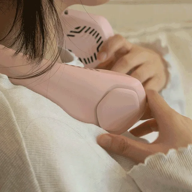 💕대용량💕 넥밴드 휴대용 선풍기 핸즈프리 듀얼 넥쿨러 미니 여름 필수 아이템 여행 캠핑 목 선풍기 충전식 저소음 3컬러 에어 터보 용량 4000mAh