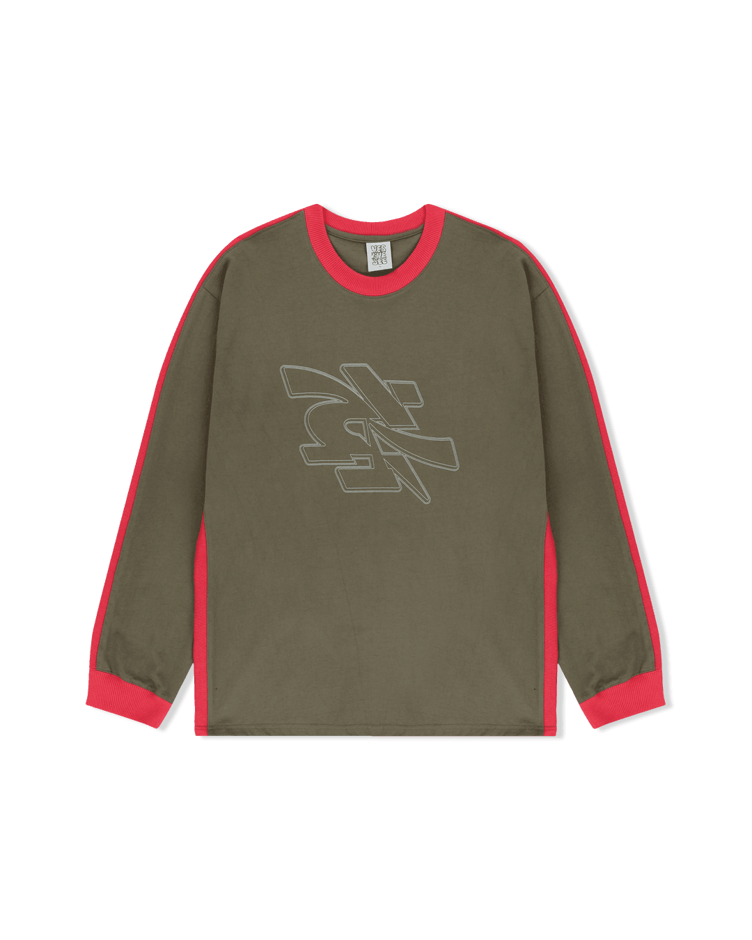 Side Rib L/S Khaki