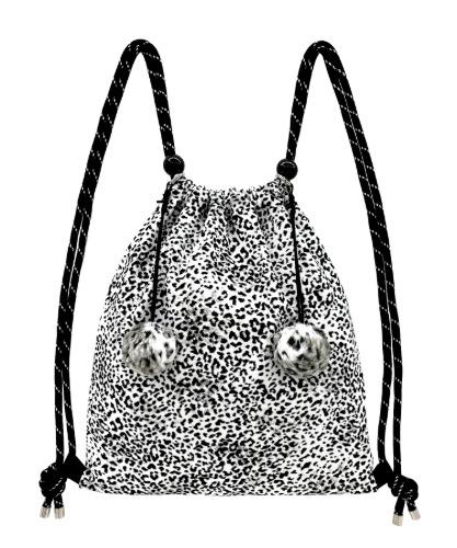 퍼 폼폼스 짐색 [화이트 레오파드]