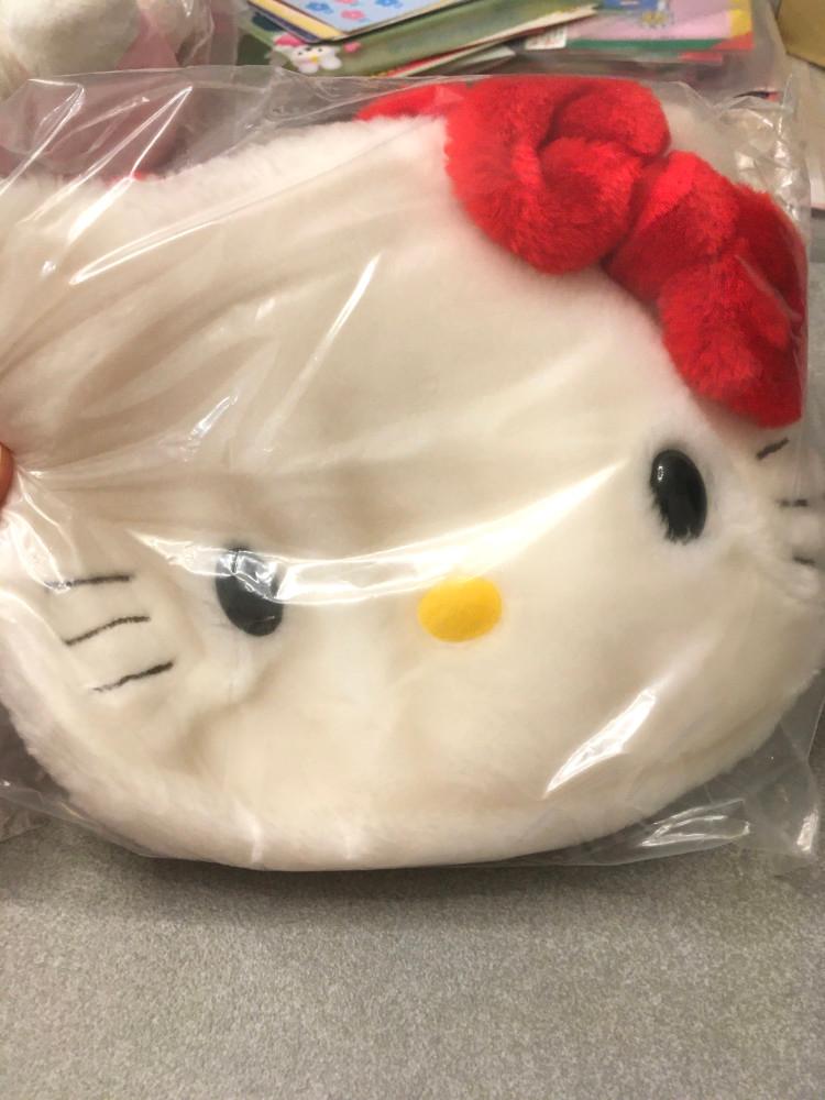 빈티지 키티 털가방