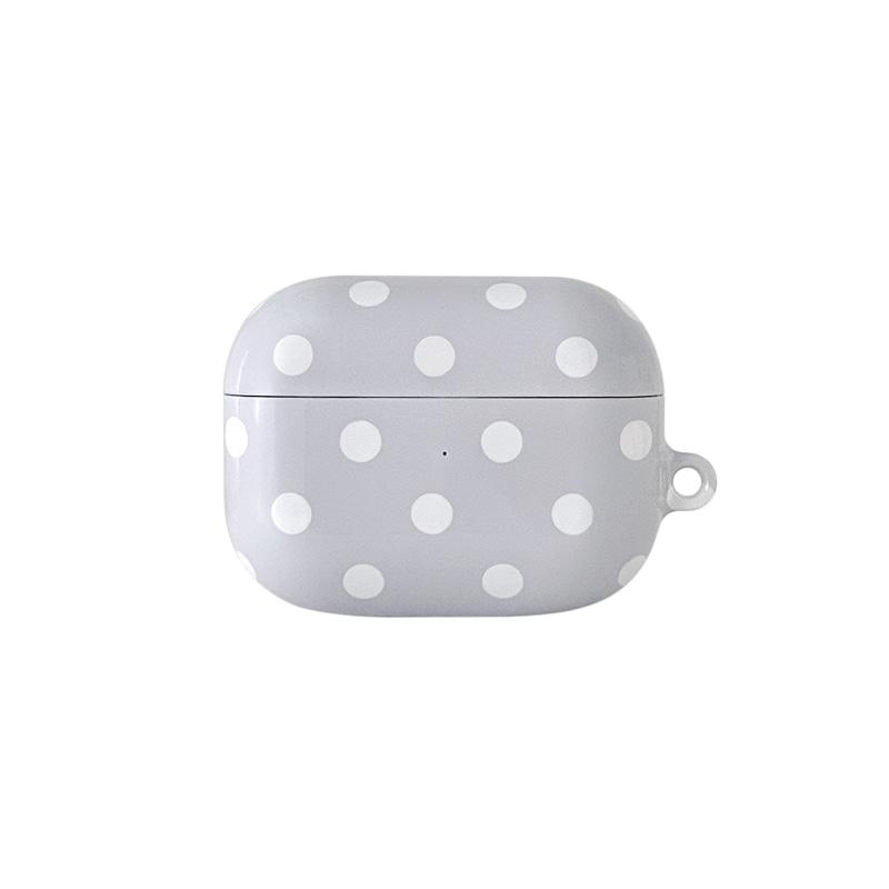 Dot Pattern AirPods Case [Grey]