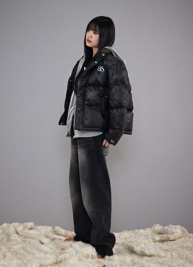 애즈온 SIGNATURE DENIM PANTS / BLACK