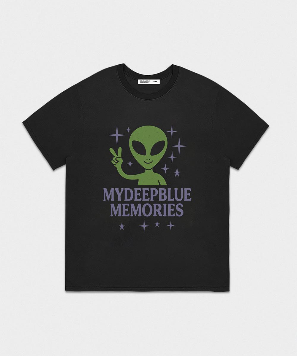 ALIEN LIFE OVER T-SHIRTS (BLACK)