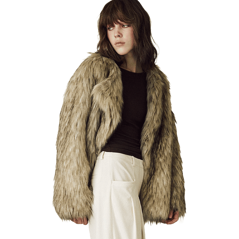 [DODE] EMMA FAUX FUR COAT_BEIGE - DODE | 리켓