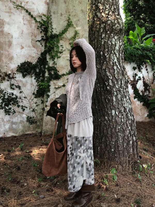 notes layered skirt