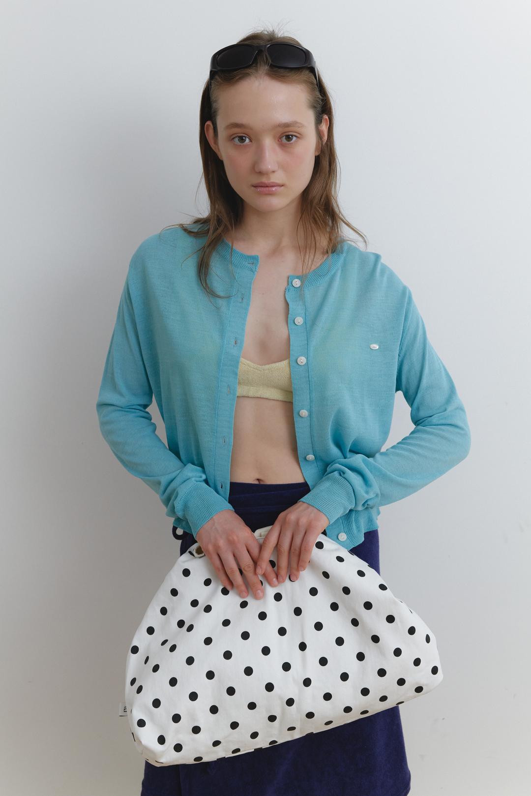 [2차 리오더] Basic cardigan Peacock blue