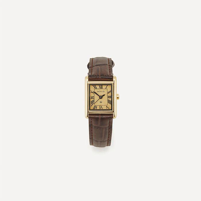 [12차리오더]SQUARE CLASSIC WATCH (BROWN)