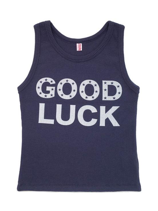 GOOD LUCK TANK / NAVY