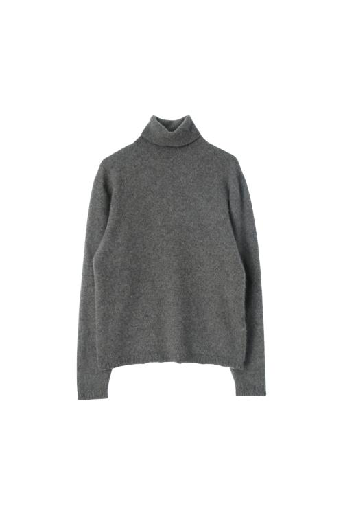 무신사 스탠다드 (Woman - M) 캐시미어 100% 하이넥 긴팔 니트 탑