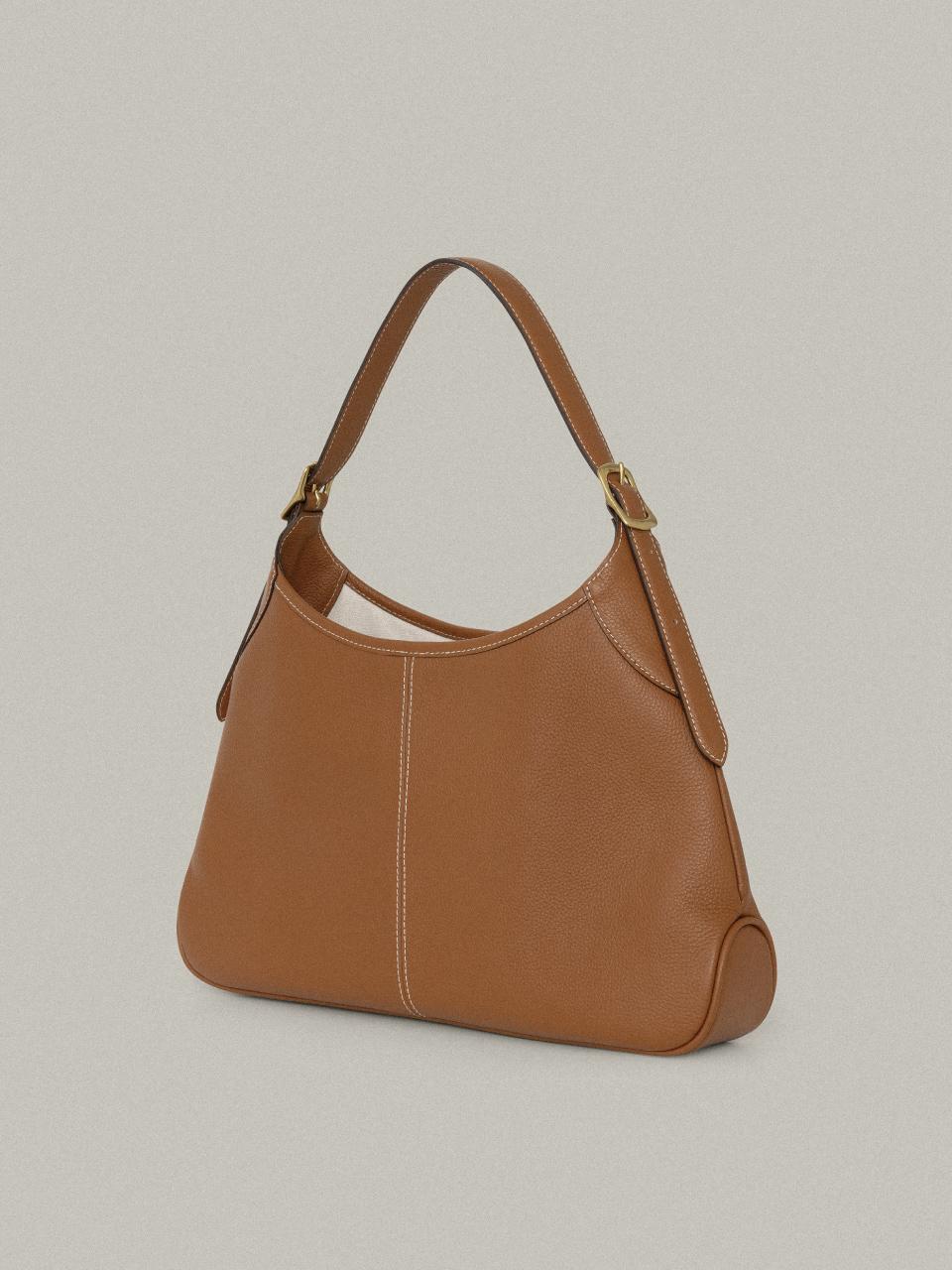 RENÉE HOBO BAG LARGE_TAN