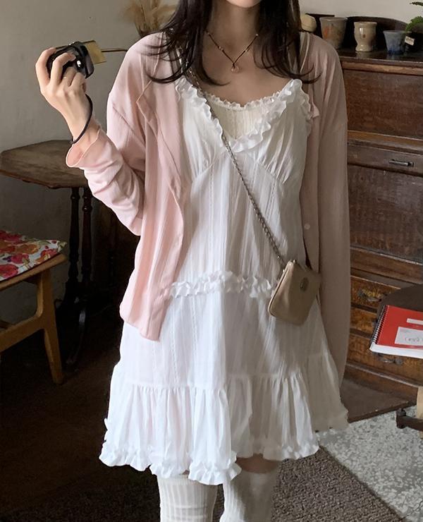 포포리 시부야 프릴 ops (2color)