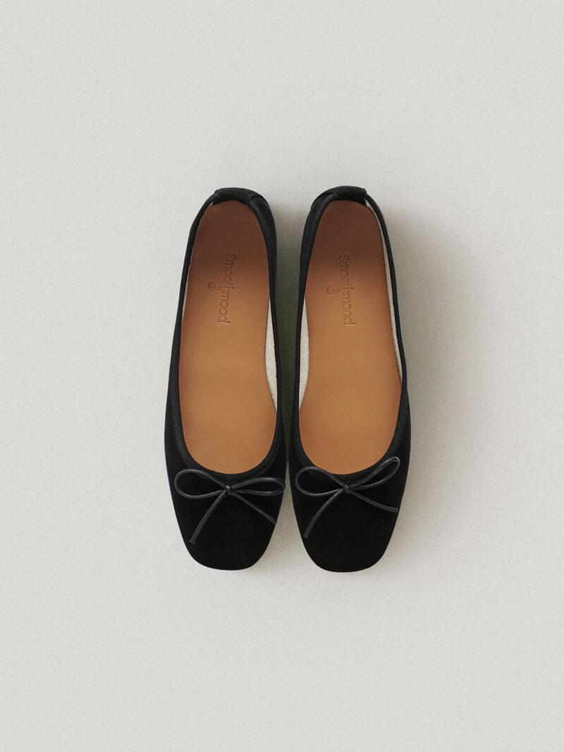 Black Bean Ballet Flat (Vibram Sole)