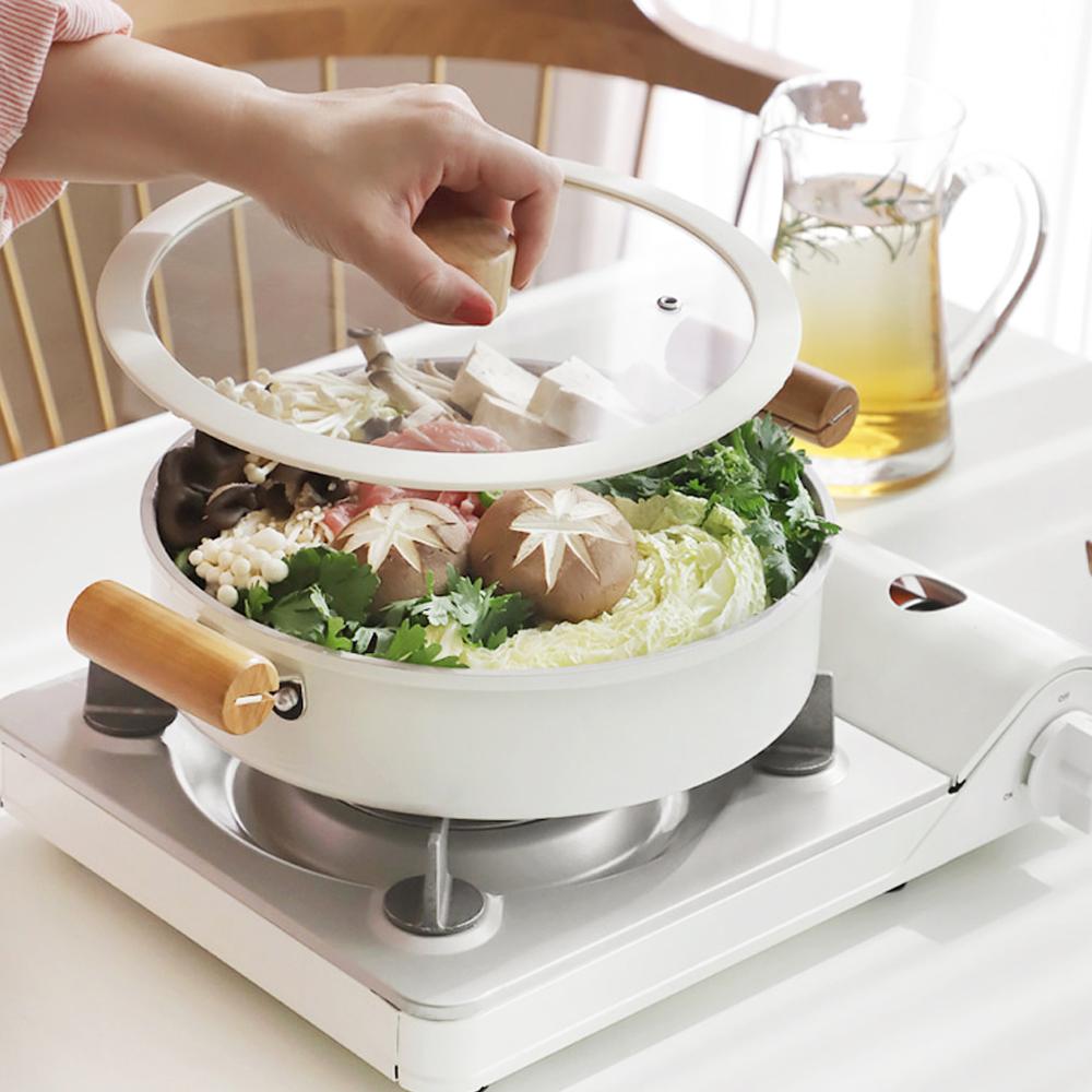 플랜팟 전골냄비 밀푀유나베 냄비 24cm (인덕션겸용)