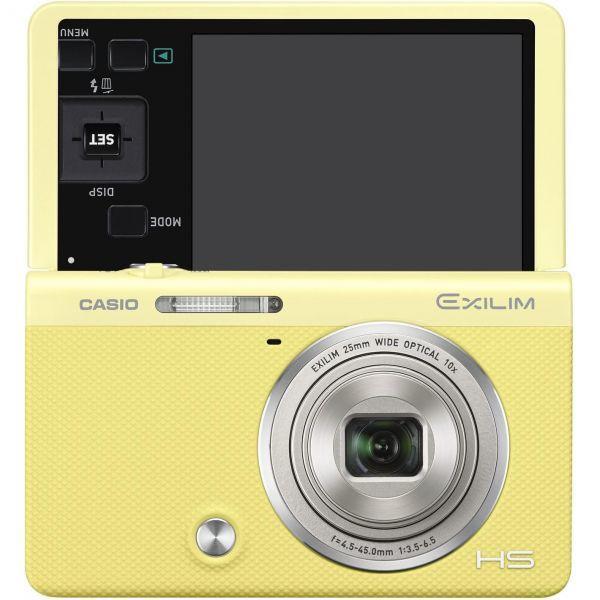 CASIO 디지털 카메라 EXILIMEX-ZR70YW '셀카 틸트 액정' '메이크업셀피아트