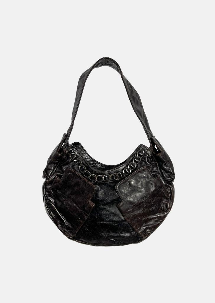 FRANCESCO BIASIA leather shoulder bag