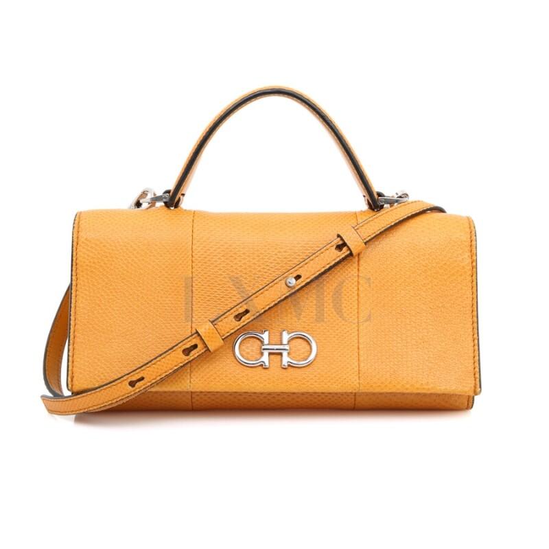 페라가모 간치노 미니크로스백 간치니 탑핸들 WOC 22D689