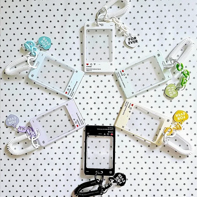 /전색상재입고!!/ 인별감성 카드케이스 키홀더 교통카드 학생증 신분증 사원증 사진 포토카드