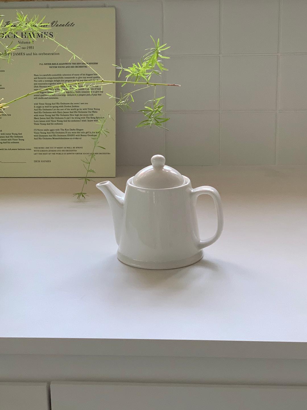 [new] cream tea pot