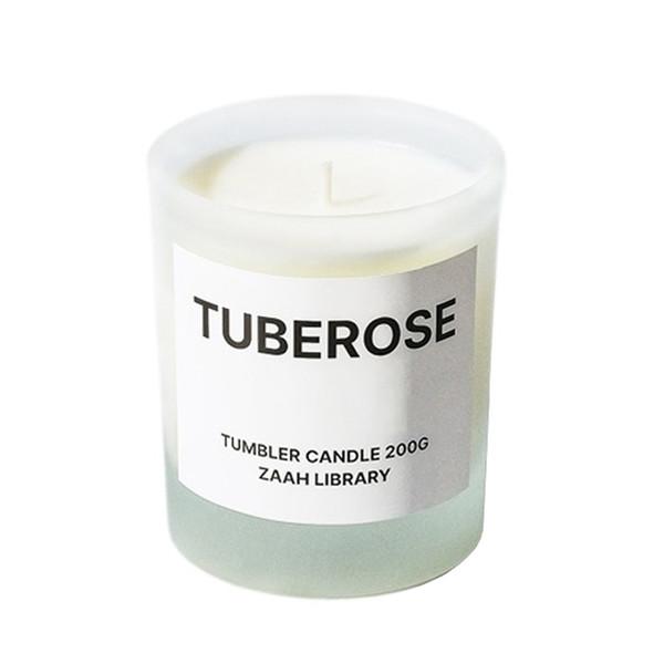 (ZAAH LIBRARY) Tuberose Candle