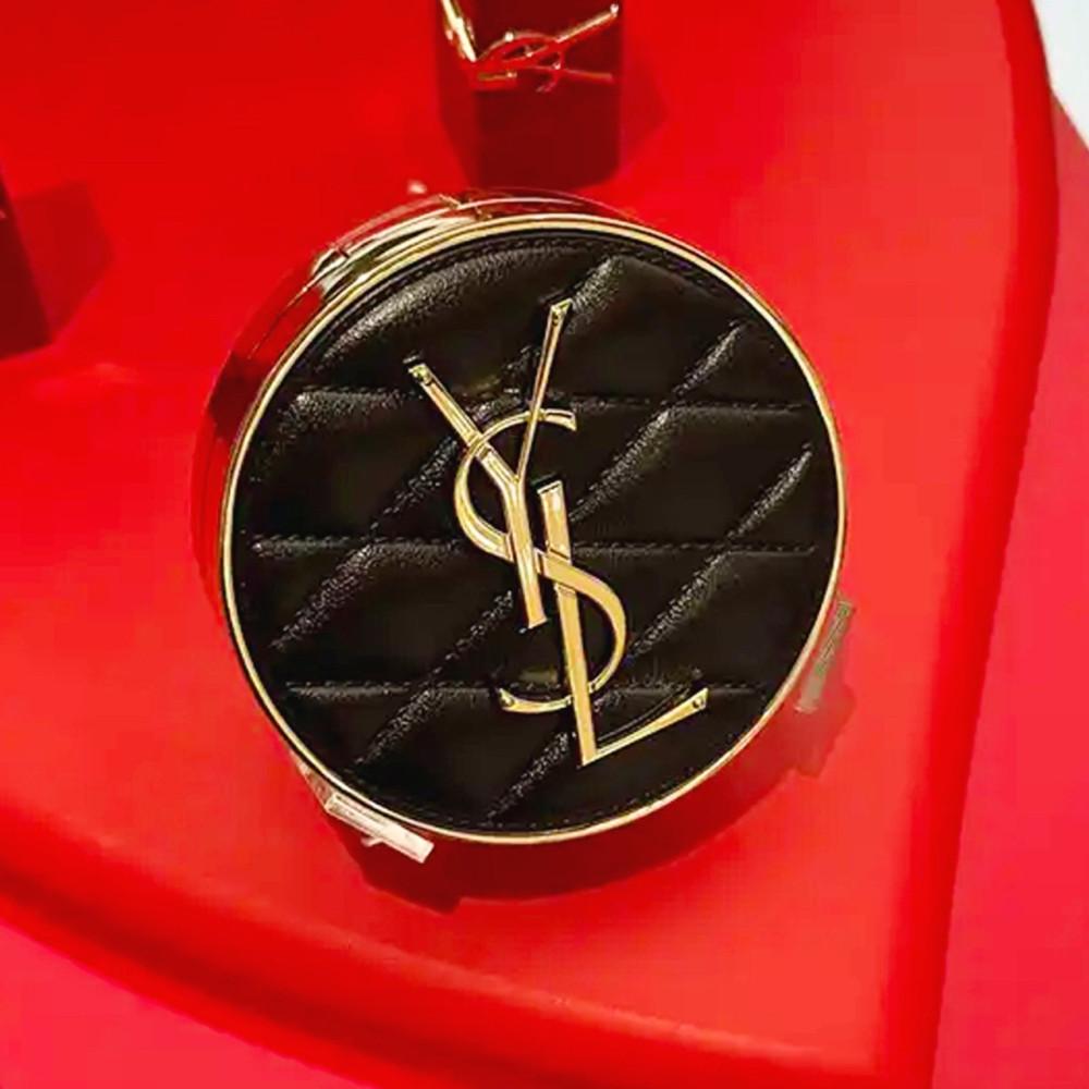 입생로랑 엉크르 드 뽀 쿠션 2024년 꾸뛰르 한정판 B10 : 고디