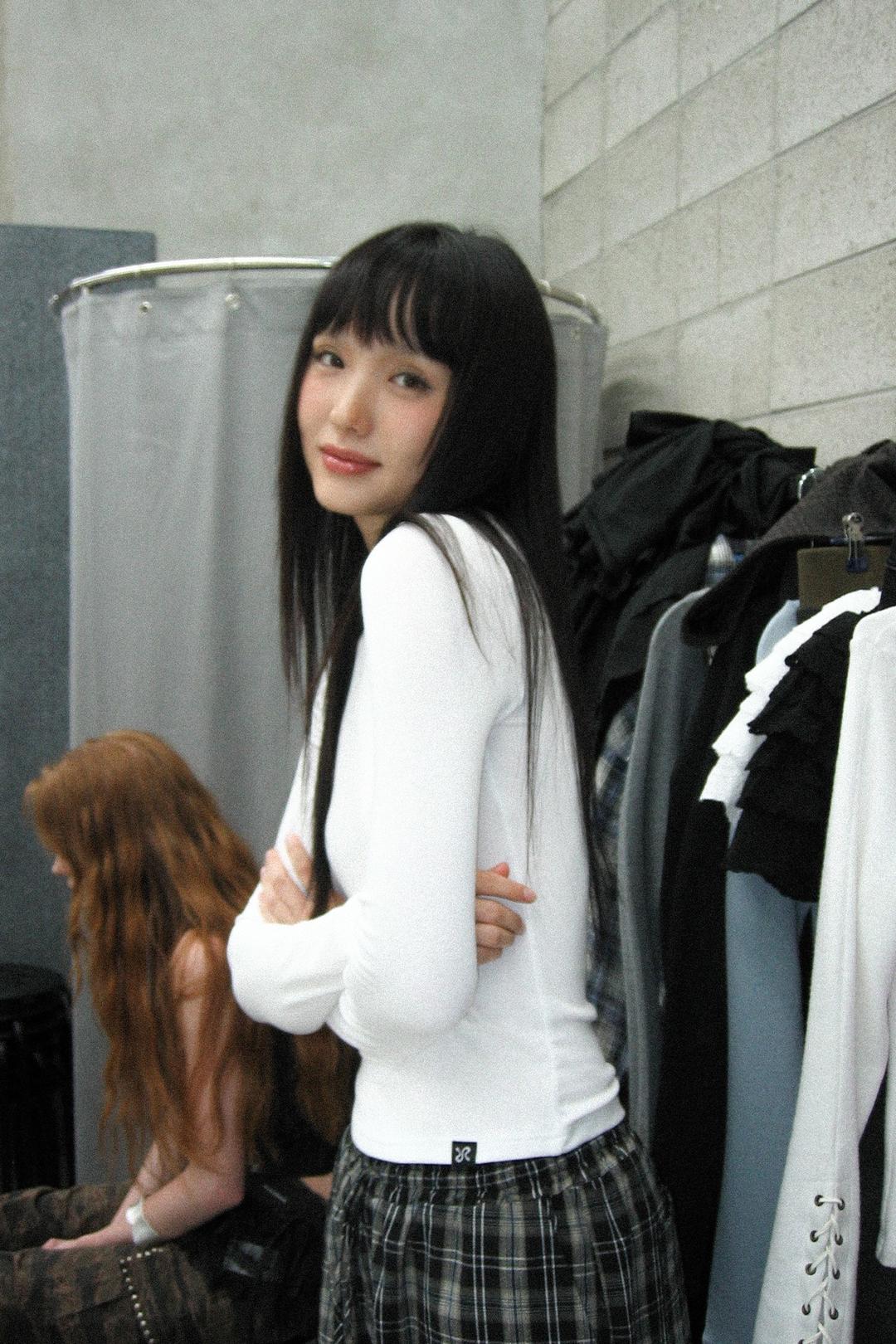 BASIC LAYERED SLEEVE WHITE