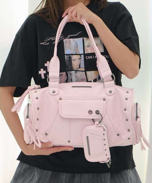 베일 스터드백 & 월렛 (LIGHT PINK) F26QE981