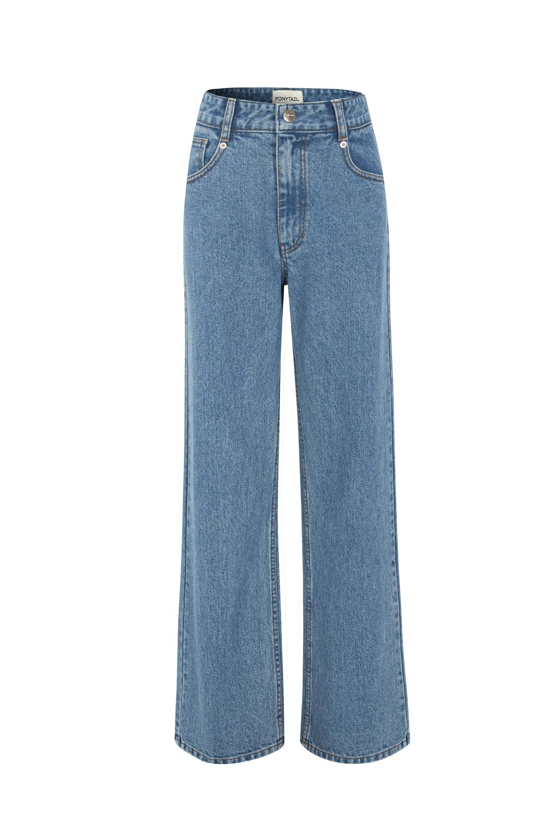 BELLA Loose-fit Jeans (Medium Blue)