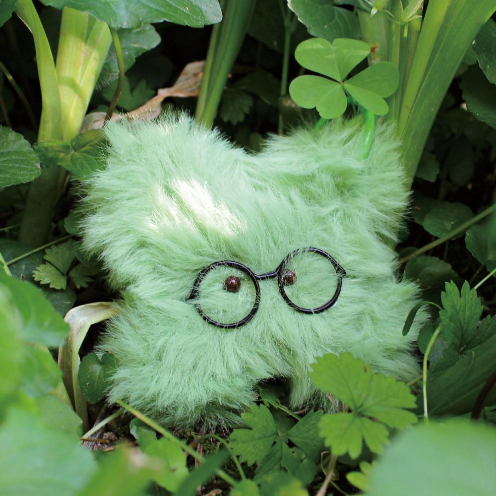 [도버토버]네잎클로버 키링 행운 응원 퍼키링 키홀더 핸드폰고리 악세사리 핸드메이드 열쇠고리