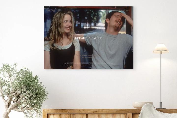 (3+1) 감성 빈티지 영화 포스터 액자 12. 비포선라이즈C