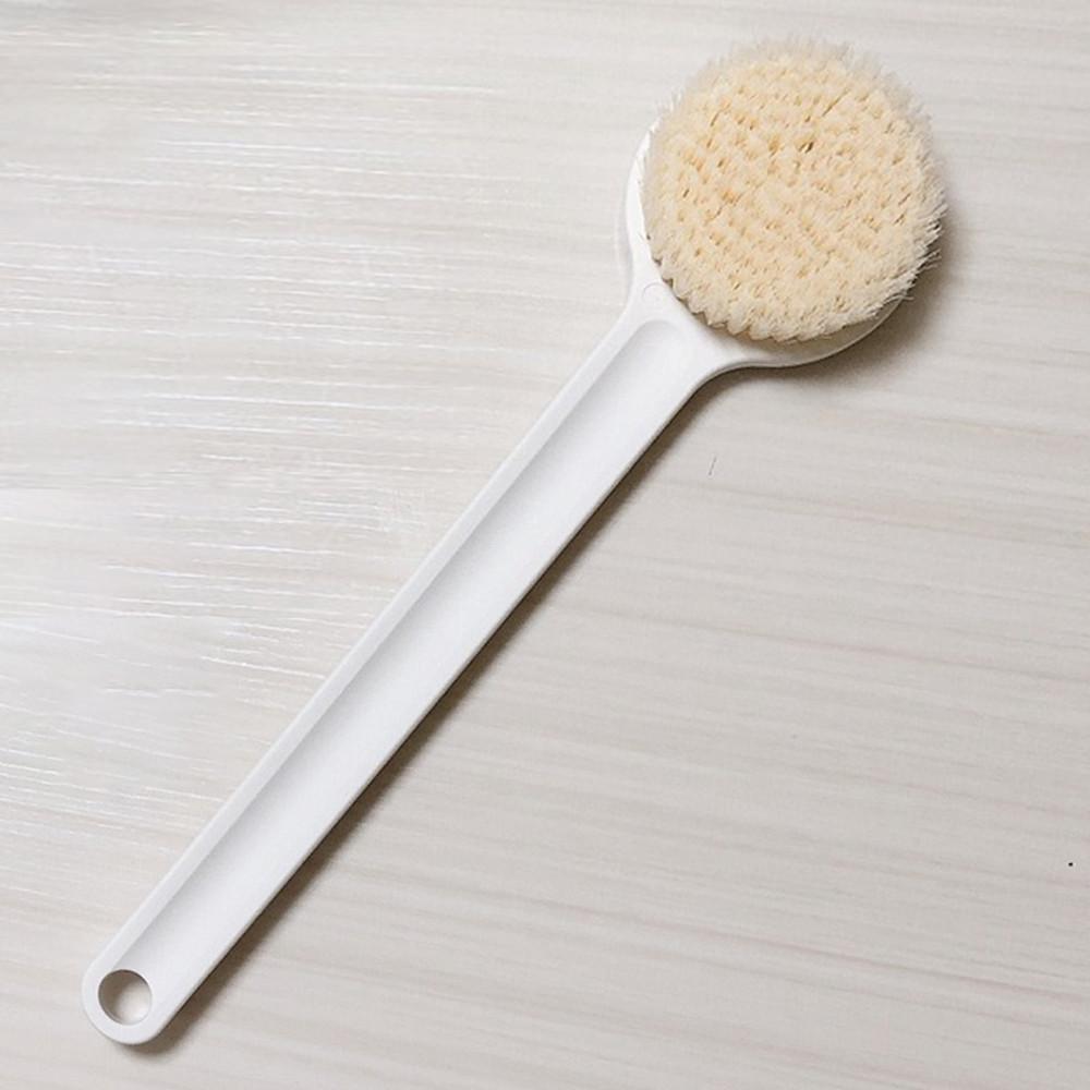 무인양품 무지 샤워 목욕 솔 등 긴 손잡이 바디브러쉬